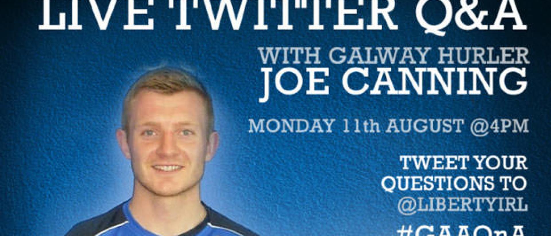 Joe Canning Live Twitter Q&A